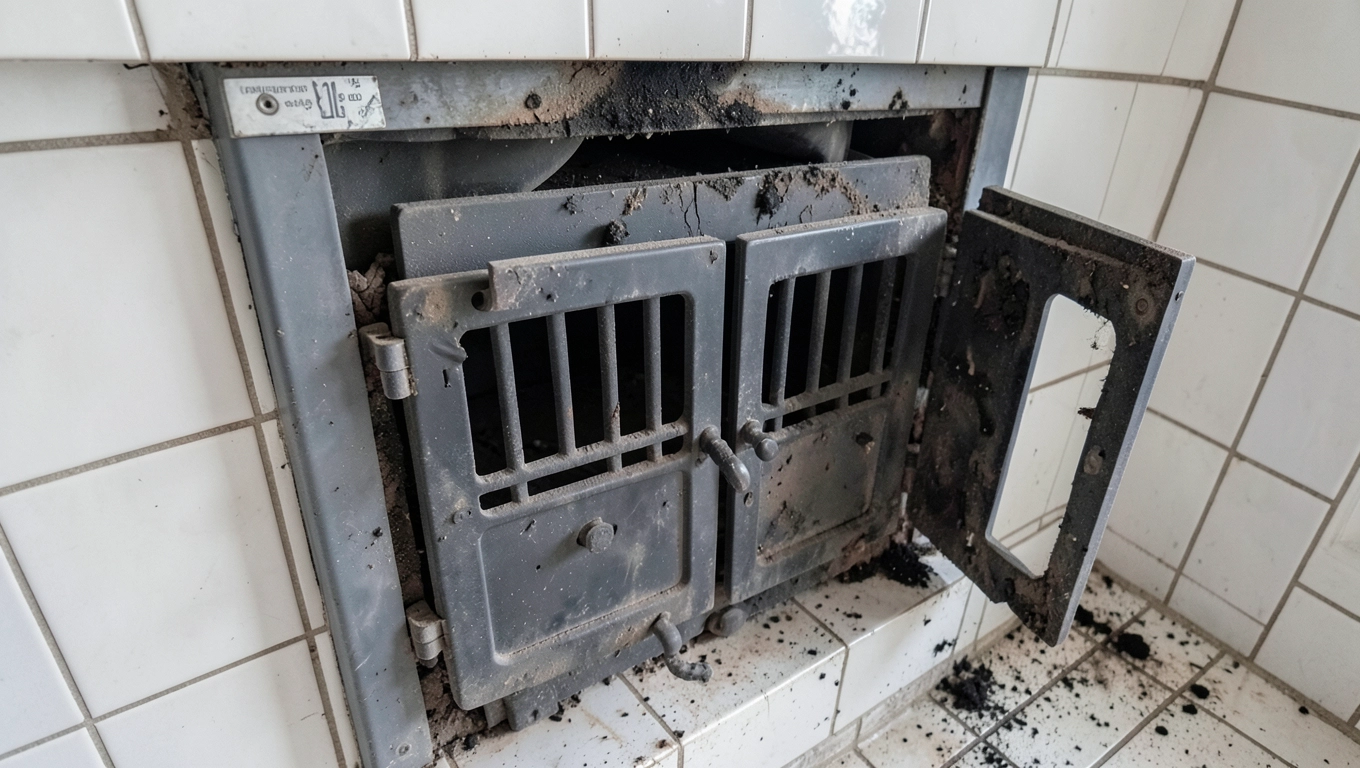 Cena czyszczenia pieca kaflowego z demontażem