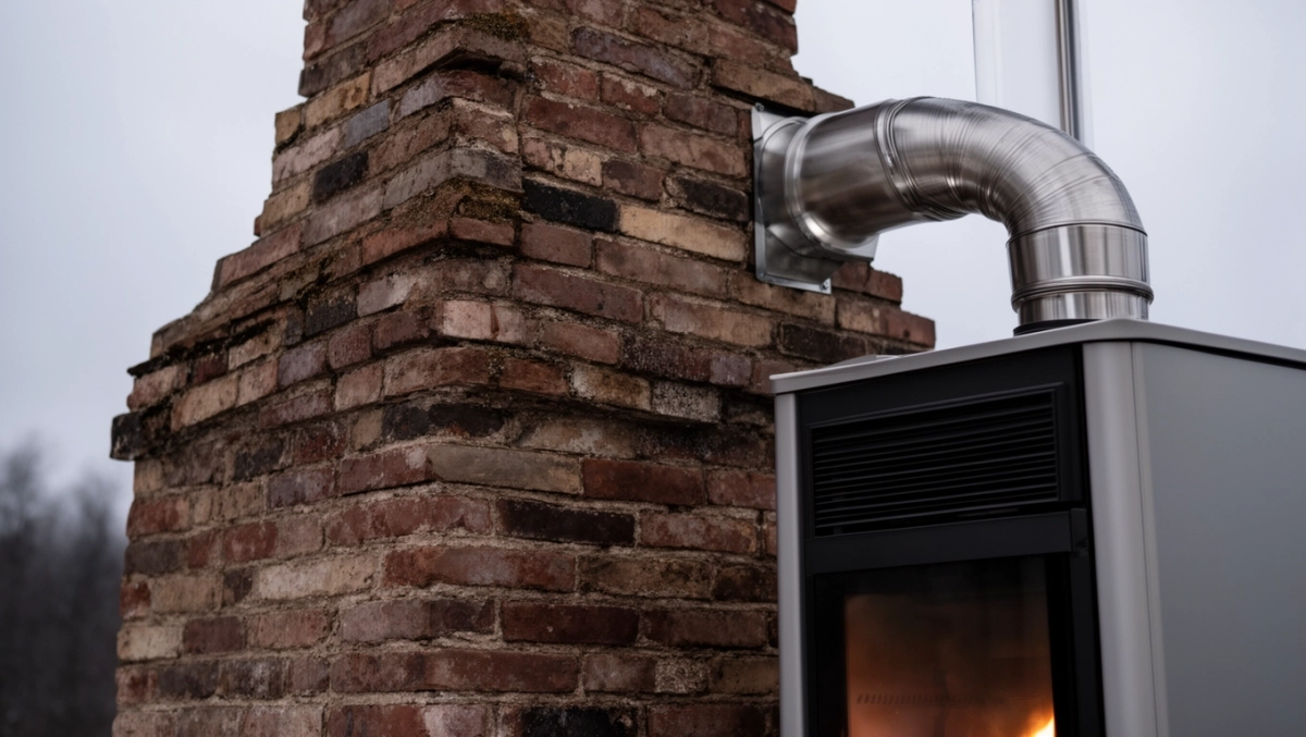 Czy można podłączyć piec na pellet do starego komina