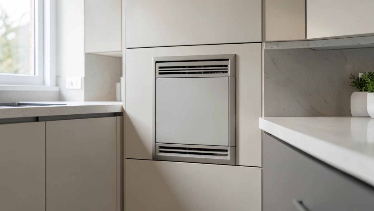 jak zabudować piec centralnego ogrzewania w kuchni