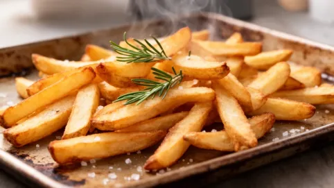 domowe frytki z piekarnika kcal