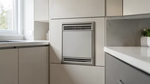 jak zabudować piec centralnego ogrzewania w kuchni