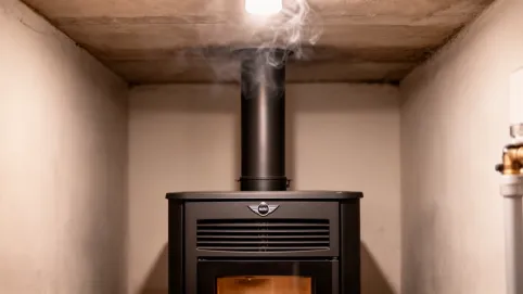 Minimalną wysokość komina do pieca na pellet