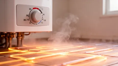 Ogrzewanie podłogowe jaka temperatura na piecu gazowym