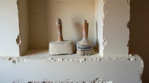 Tynkowanie komina wewnątrz domu